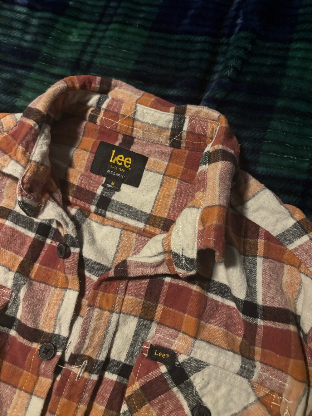Lee wrangler button down
